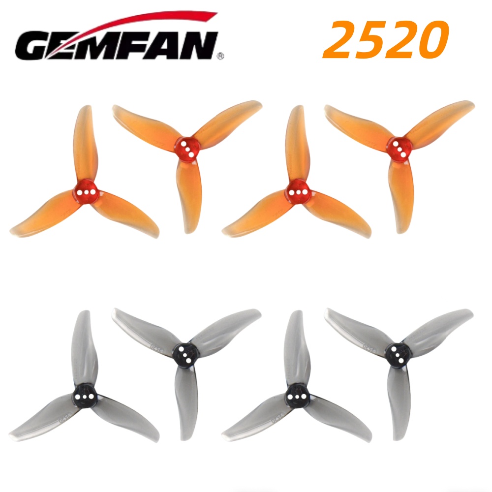 Drone Gimbal Controller - 4 пары пропеллеров Gemfan Hurricane 2520