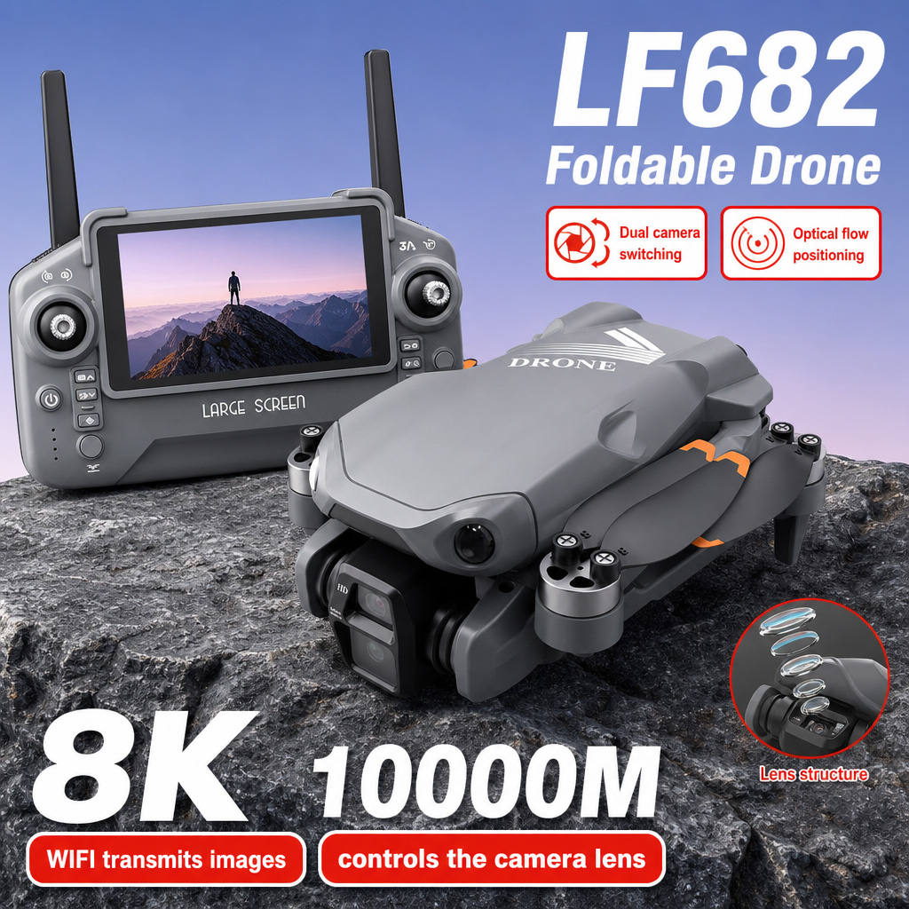 Drone Gimbal Case - Дрон для аэрофотосъемки LF682 с двумя