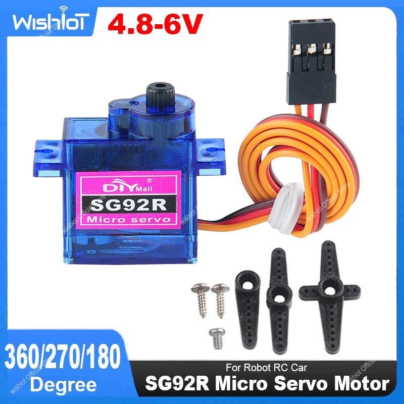 Drone Gimbal Controller - SG92R микро серводвигатель 4,8-6 В 360/270/180