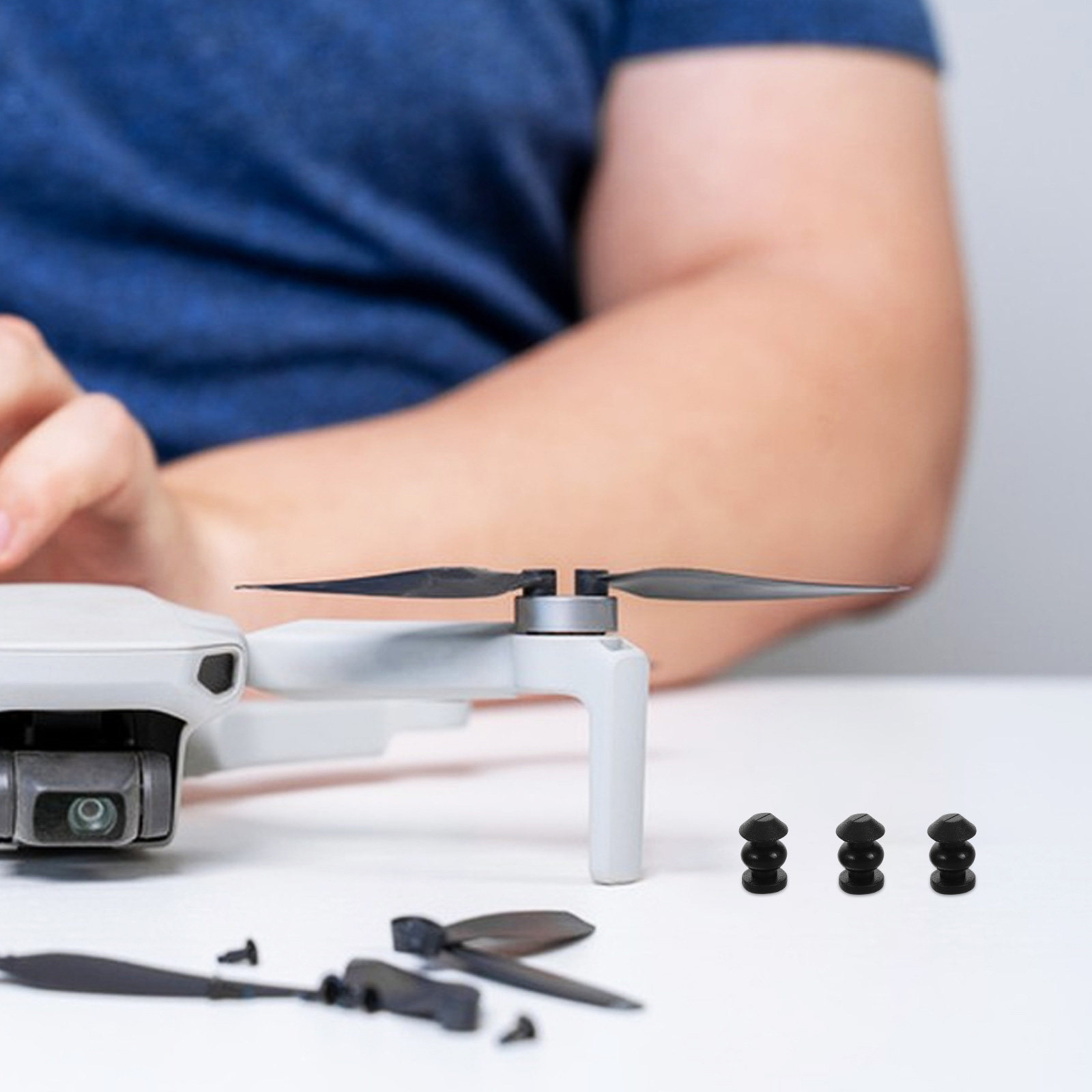 10 шт. силиконовых резиновых д – обзор и цена Drone Gimbal Dampener
