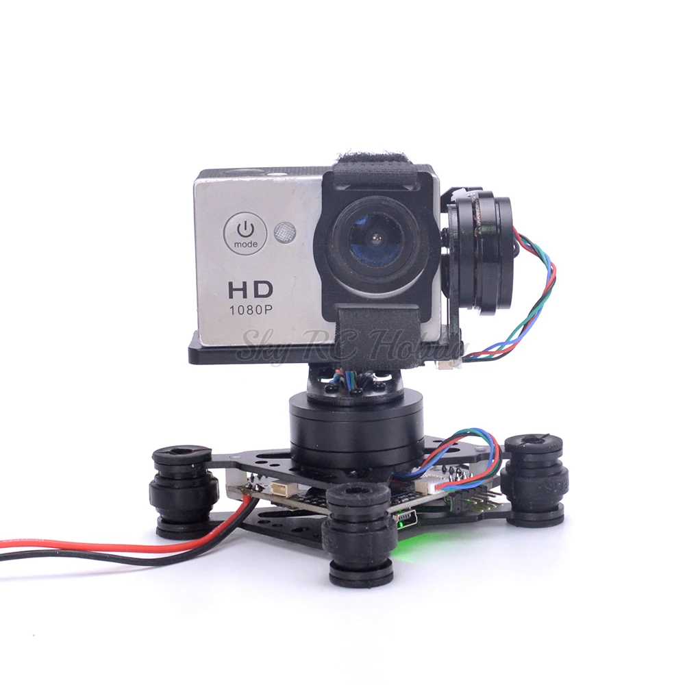 Легкая 2-осевая/3-осевая бесще – обзор и цена Drone Gimbal For Gopro Hero