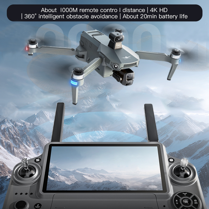 KF100 MAX GPS Дрон 4K Камера 3 – обзор и цена Drone Gimbal 3 Axis