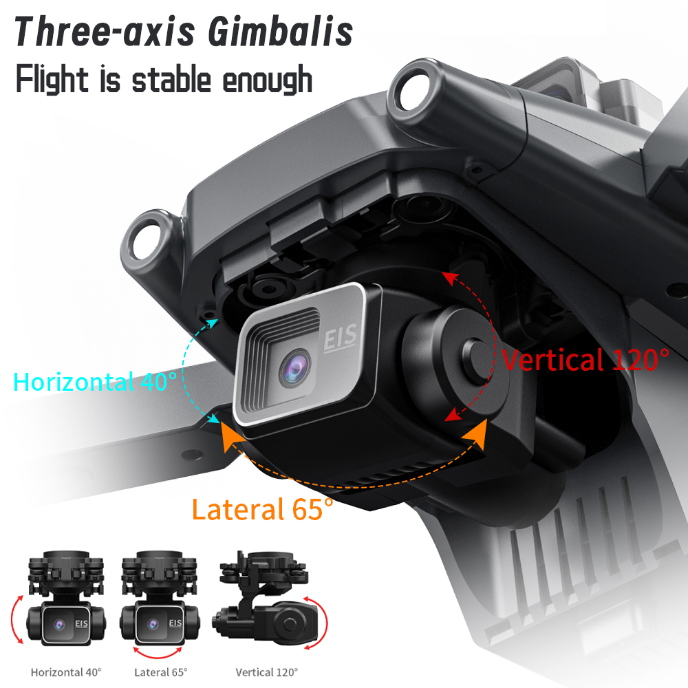L600 Pro MAX/L600 PRO Дрон 4K  – обзор и цена Drone Gimbal 3 Axis