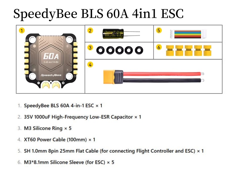 Полетный контроллер SpeedyBee  – обзор и цена Betaflight Fc F4