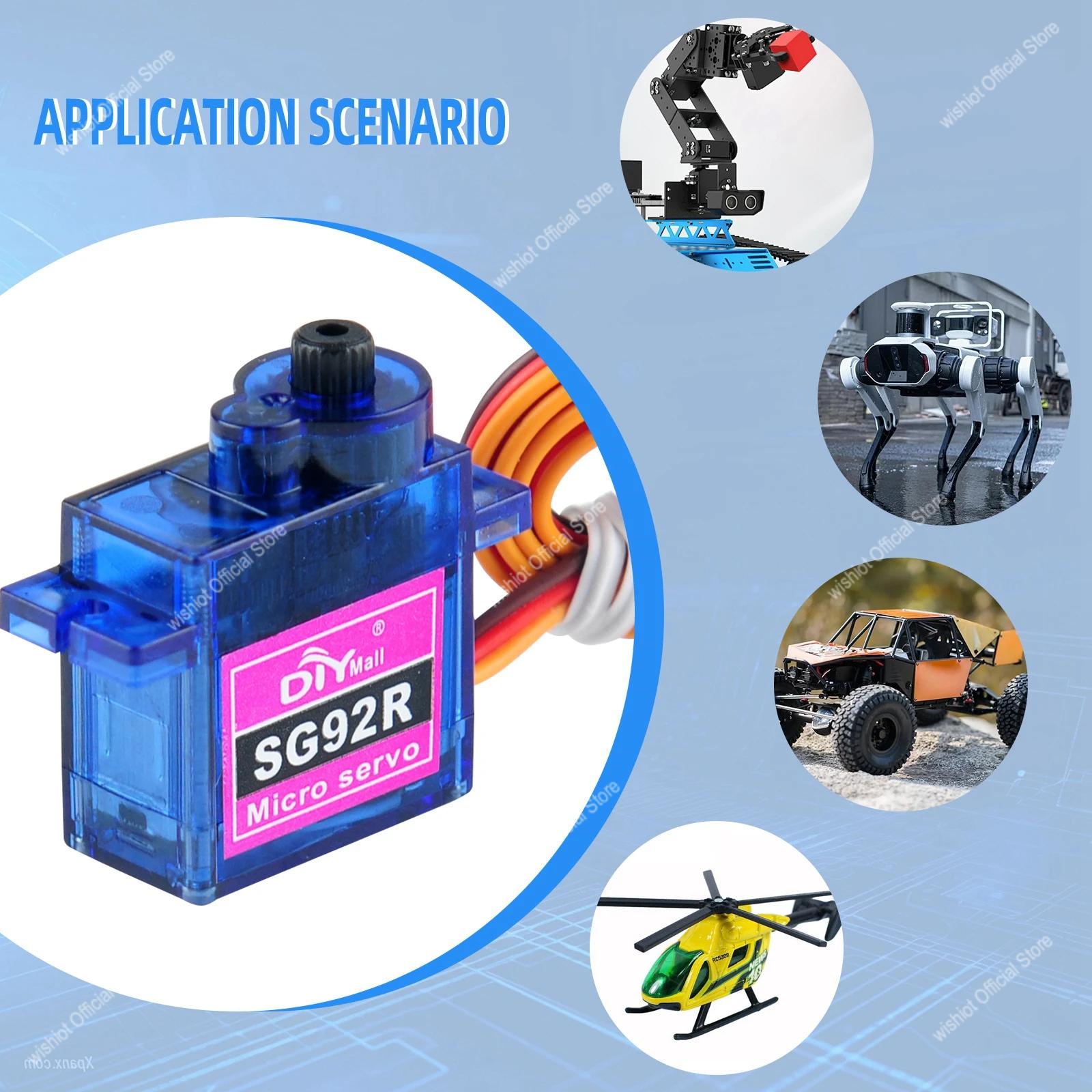 SG92R микро серводвигатель 4,8 – обзор и цена Drone Gimbal Controller
